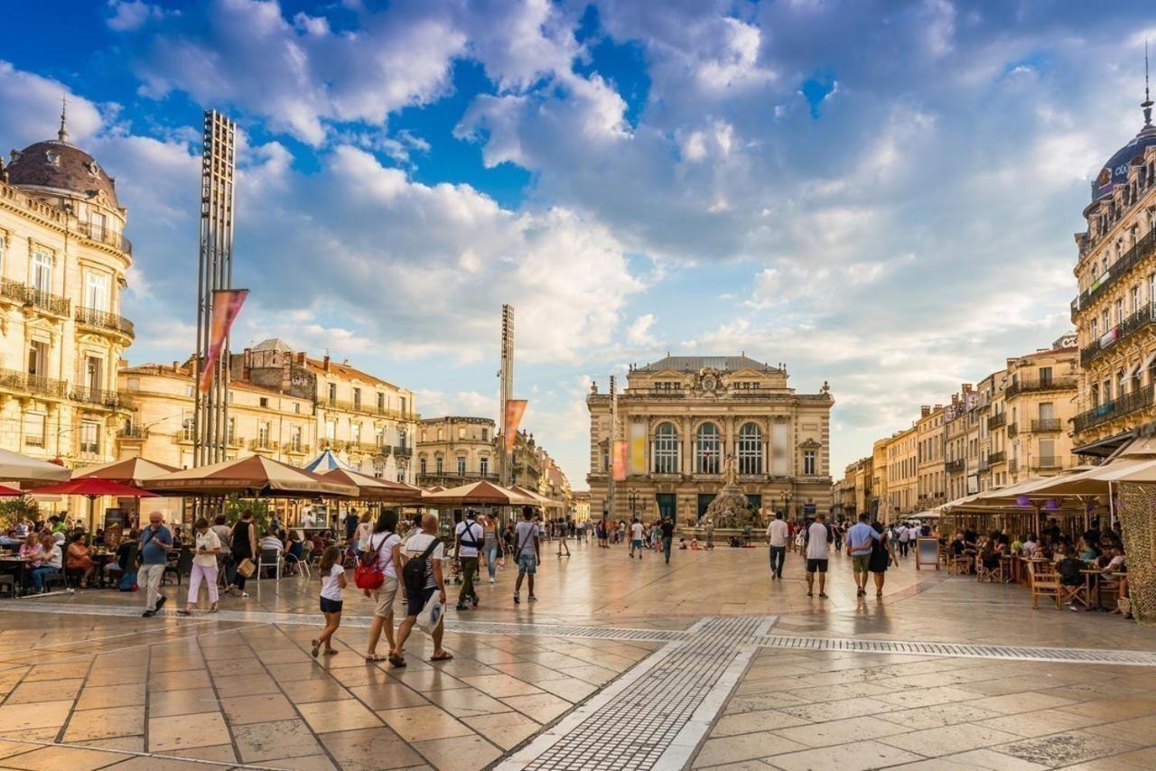 Le Havre De Paix Montpellierain - Terrasse Et Parking Prive Διαμέρισμα Εξωτερικό φωτογραφία